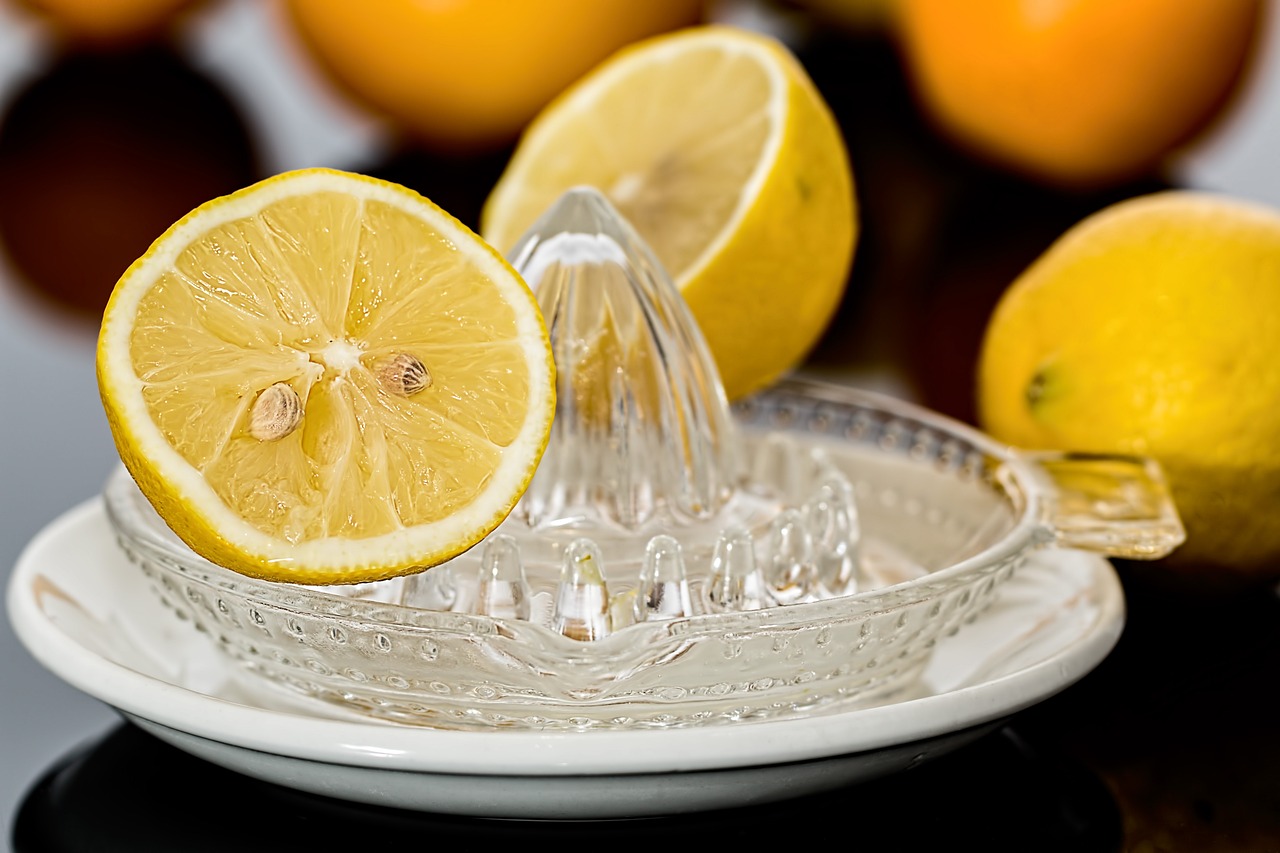 Saft der Zitrone